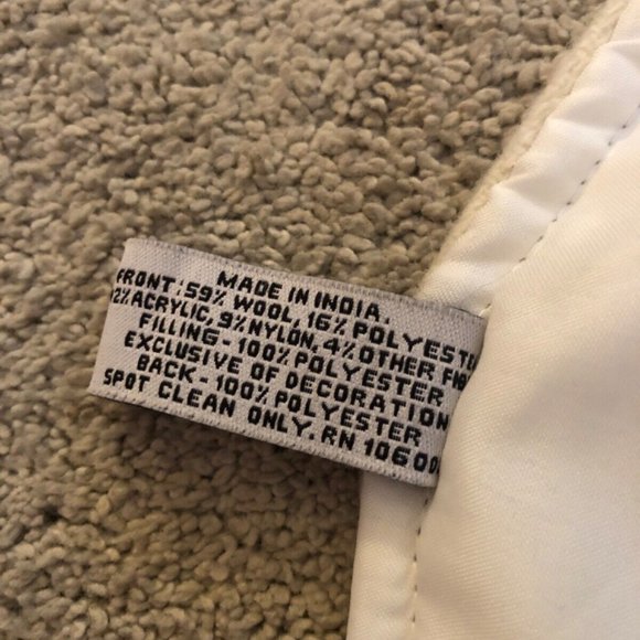 Vintage Advent Calendar Christmas Countdown‎ Snowman Wool Fabric Storehouse - Picture 10 of 13